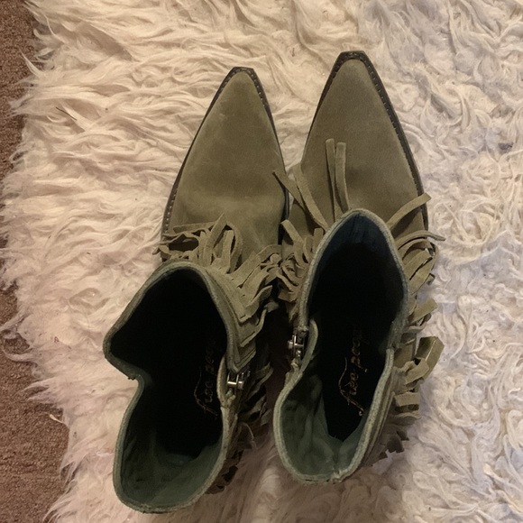 Free People Lawless Fringe Western Boots - Picture 9 of 15